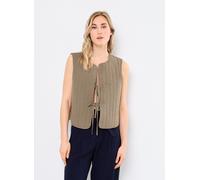 Pieces - PCMASTINA SL VEST WVN BC Verde - Abbigliamento M Verde