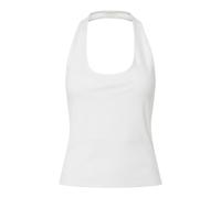 Pieces Pcmay Halterneck Top Jrs BC, Bianco, S Donna