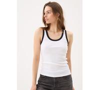 Pieces - Pcmay Tank Top Jrs Noos Bc Bianco - Abbigliamento XL Bianco