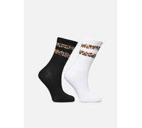Pieces - Pcmebby Leo Lurex Sock 2 Pack Nero - Calze e collant T.U Nero