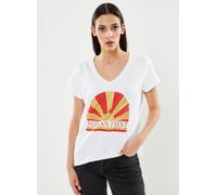 Pieces - Pcmerima Ss T-Shirt Fc Bc Bianco - Abbigliamento L Bianco