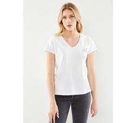 Pieces - Pcmerima Ss T-Shirt Fc Bc Bianco - Abbigliamento XS Bianco
