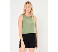 Pieces - Pcminidi Sl Short Top Pa Bc Verde - Abbigliamento L Verde