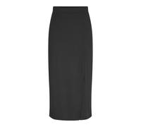PIECES Pcnala HW Midi Skirt Mm BC Gonna, Nero, Large Donna