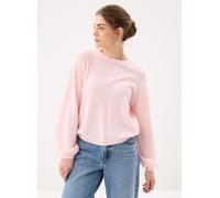 Pieces - Pcnaomi Ls O-Neck Knit Noos Bc Rosa - Abbigliamento M Rosa