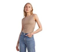 PIECES Pcneja SL Bodystocking Noos BC Body, fossile, L Donna