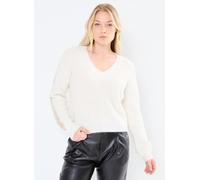 Pieces - Pcnibe Ls Knit Pullover Fc Bc Bianco - Abbigliamento L Bianco