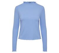 PIECES Pcnicca LS Top Noos Maglietta a Maniche Lunghe, Ortensia, M Donna