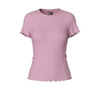PIECES Pcnicca SS O-Neck Top Noos, Roseate Spoonbill, S Donna
