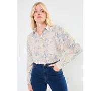 Pieces - Pcnier Ls Fold Up Shirt Bc Bianco - Abbigliamento S Bianco