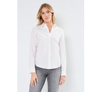Pieces - Pcnirine Ls Lurex Shirt Pa Bianco - Abbigliamento XL Bianco