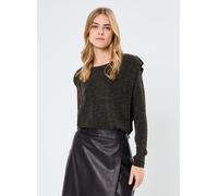 Pieces - Pcnora Ls Tee Fc Nero - Abbigliamento M Nero