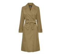 PIECES Pcnova Trench, Grigio Piombo, L Donna