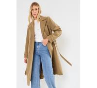 Pieces - Pcnova Trenchcoat Marrone - Abbigliamento M Marrone