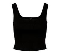 PIECES Pcnukisa Cropped Tank Noos BC Top da Donna, Nero, L