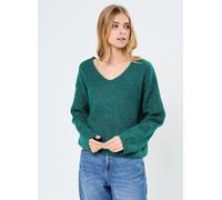 Pieces - Pcnuna Ls Reversible Knit Bc Verde - Abbigliamento M Verde