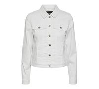 PIECES Pcoia Ls Dnm - Giacca Bwhi Noos Cp Bc Giacchetto denim Donna (Pacco da 1)
