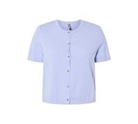 PIECES Pcorina SS O-Neck Knit Cardigan PW BC, Baby Lavender, M Donna