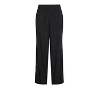 Pieces - PCPIA HW WIDE PANTS WVN NOOS Nero - Abbigliamento M Nero