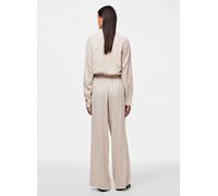 Pieces - PCPIA HW WIDE PANTS WVN NOOS Beige - Abbigliamento S Beige