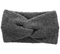 PIECES Pcpyron Headband Noos BC Fascia per Capelli, Grigio Scuro mélange. Dettagli: Argento Lurex, Taglia Unica Donna