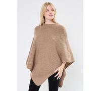 Pieces - Pcpyron New Poncho Bc Marrone - Abbigliamento T.U Marrone