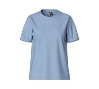 Pieces Pcria SS Fold Up Solid Tee Noos BC T-Shirt, Blu di Cachemire, M Donna