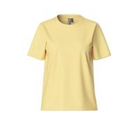 PIECES Pcria SS Solid Tee Noos BC T-Shirt, Banana Pallido, XL Donna
