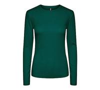 PIECES Pcruka LS Top Noos BC T-Shirt, Colore: Verde Trekking, XS Donna
