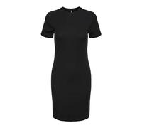 PIECES Pcruka SS Dress Noos BC Vestito, Nero, M Donna