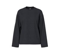 PIECES Pcsadie LS Top Noos - Maglia a Maniche Lunghe da Donna, Nero, XS