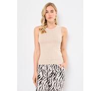 Pieces - PCSALIMA SL O-NECK KNIT TOP BC Beige - Abbigliamento S Beige