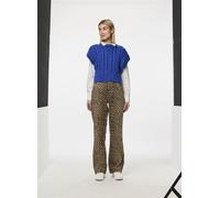 Pieces - PCSALUME HW STRAIGHT DENIM JEANS Marrone - Abbigliamento 27 Marrone