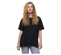 PIECES Pcsara SS Oversize Tee Noos T-Shirt, Nero, M Donna