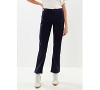 Pieces - PCSASELIN MW CORDUROY JEANS PA Blu - Abbigliamento XL Blu