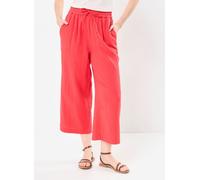 Pieces - PCSASTINA HW CULOTTE PANTS WVN BC Rosso - Abbigliamento XS Rosso