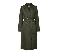 PIECES Pcscarlett Ls Trench Coat Noos, notte foresta, XS