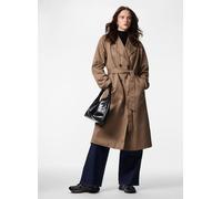 Pieces - Pcscarlett Ls Trenchcoat Noos Bc Marrone - Abbigliamento L Marrone
