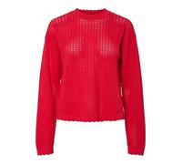 PIECES Pcscout LS O-Neck Knit BC, Lecca-Lecca, L Donna