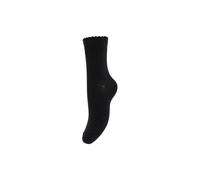 PIECES Pcsebby Glitter Long 1 Pack Socks Noos, Calzini Donna, Nero, Taglia unica