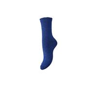 PIECES Pcsebby Glitter Long Socks Noos Bc, Bluing, Taglia unica
