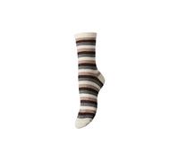 PIECES Pcsebby Glitter Striped Socks, Morel., Taglia unica
