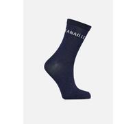 Pieces - Pcsebby Long Glitter Statement Sock Noos Blu - Calze e collant T.U Blu