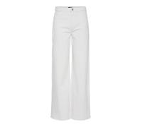 PIECES Pcselma HW Wide Jeans Od Noos BC, Bianco, 27W x 32L
