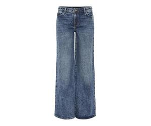 Pieces - Pcselma LW Wide Jeans Mb402 Noos BC, Jeans Larghi Donna