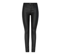 PIECES Pcshape-up Paro Skn MW Coated/Noos BC Leggings da Donna, Nero, M