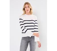 Pieces - Pcsia Ls Knit Bc Fc Bianco - Abbigliamento S Bianco
