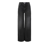 PIECES - Pcsilke MW Wide Jeans Bl Noos BC, Pcsilke MW Wide Jeans Bl Noos BC Donna