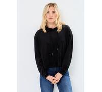 Pieces - Pcsilli Ls Velvet Hoodie Fc Bc Nero - Abbigliamento XS Nero