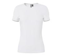 PIECES Pcsirene Tee Noos, T-Shirt Donna, Bianco (Bright White), 36 (Taglia Produttore: Small)